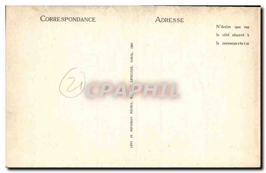 CPA Dijon Crypte de la Cathedrale Saint Benigne  — Verso
