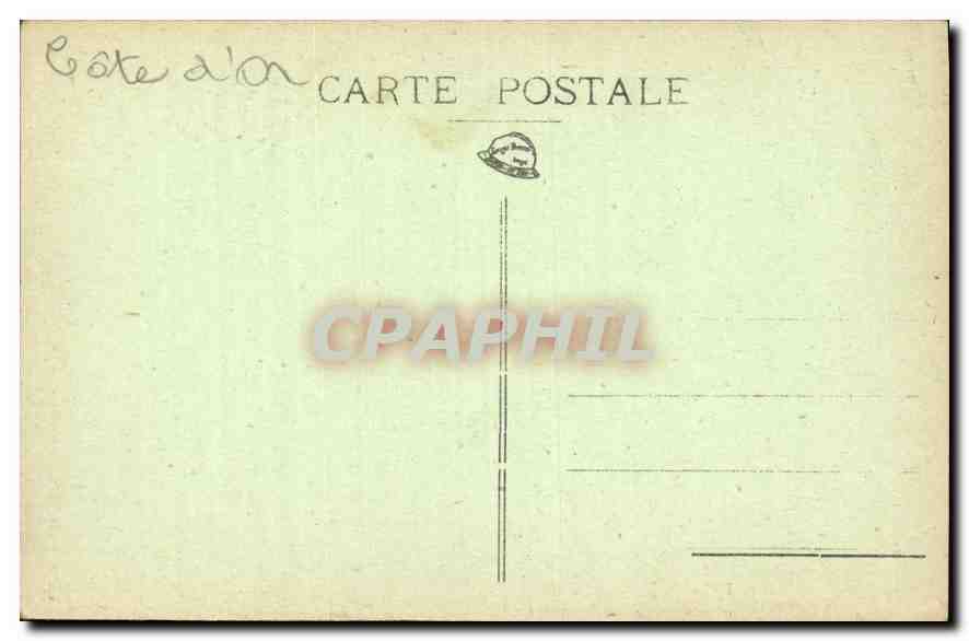 CPA Hospices de Beaune Portail de l'Hotel Dieu  — Verso