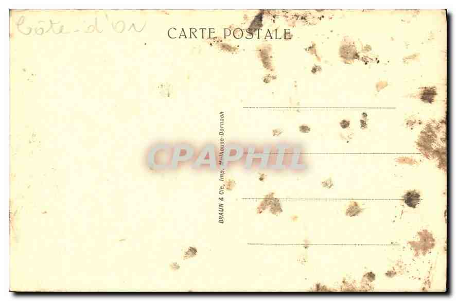 CPA Sainte Jeanne de Chantal a 20 ANS  — Back