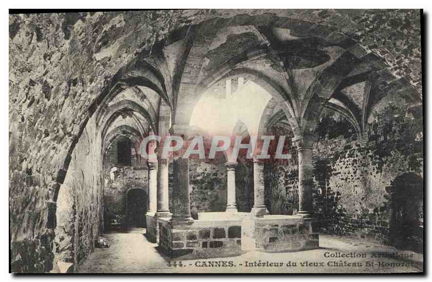 CANNES — Intérieur du vieux Château St Honoré — Collection Aristideus