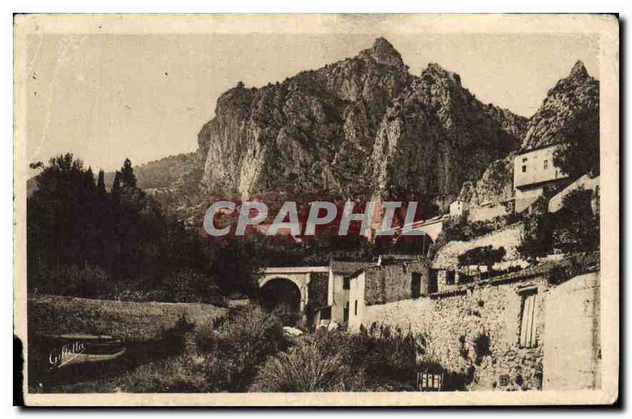 CPA Menton Pont et Ravin Saint Louis Frontiere 