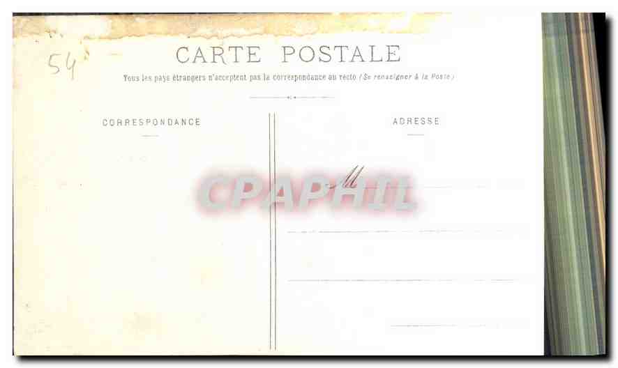 CPA Nancy Place du Marche  — Verso