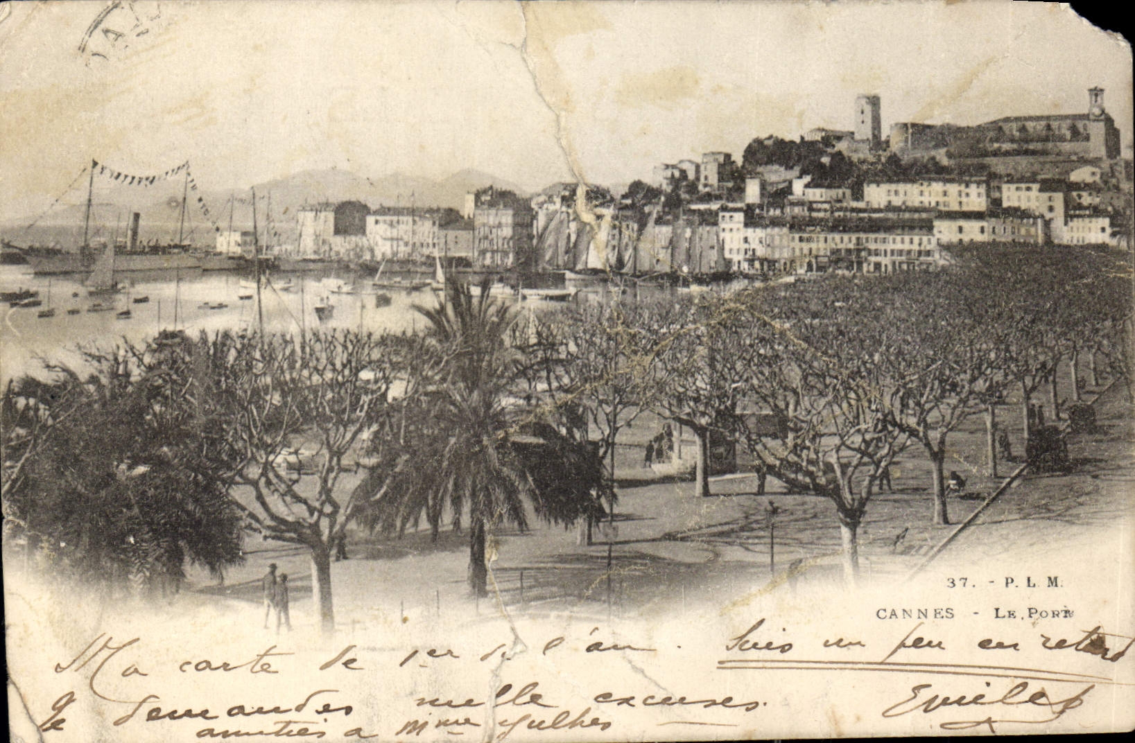 CPA Cannes La Porte 