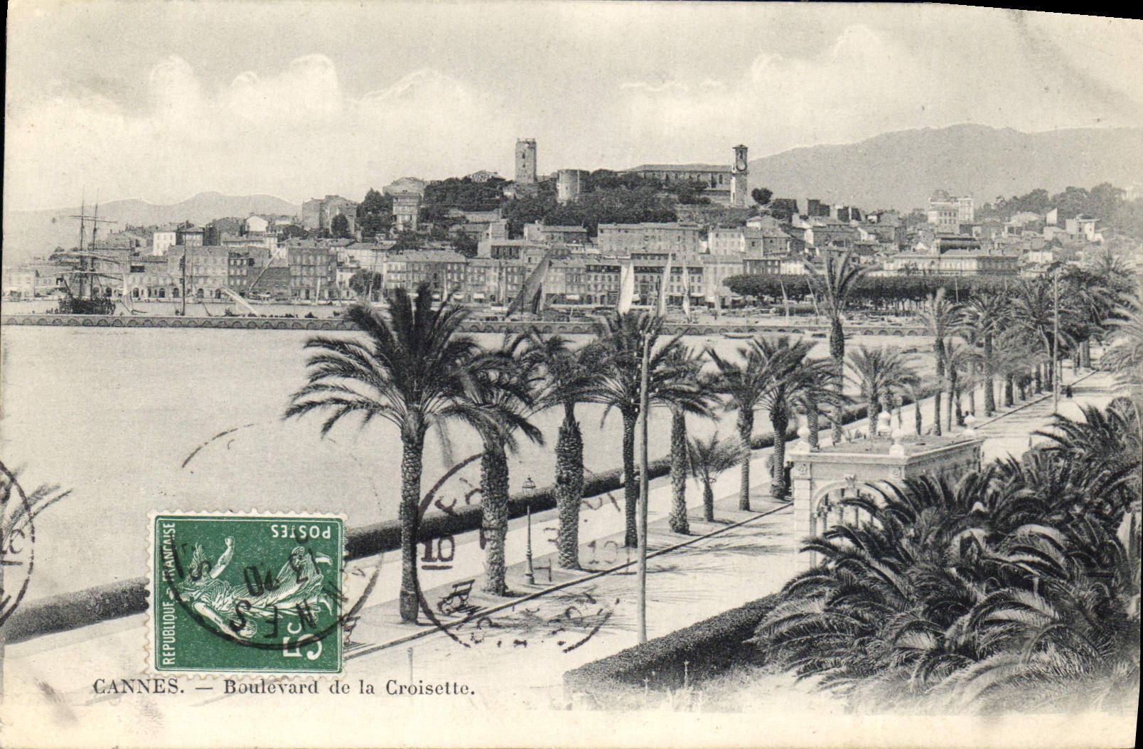 Cannes — Boulevard de la Croisette — W. Stoker-Michaud, N° 279