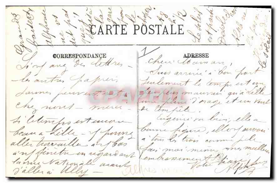 CANNES — La Pointe de l’Estérel (Contrejour) — LL. — N° 152 — Reverso