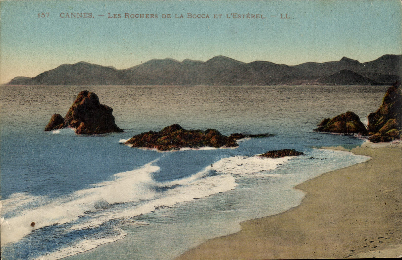 Cannes — Les Rochers de la Bocca et l'Estérel — LL
