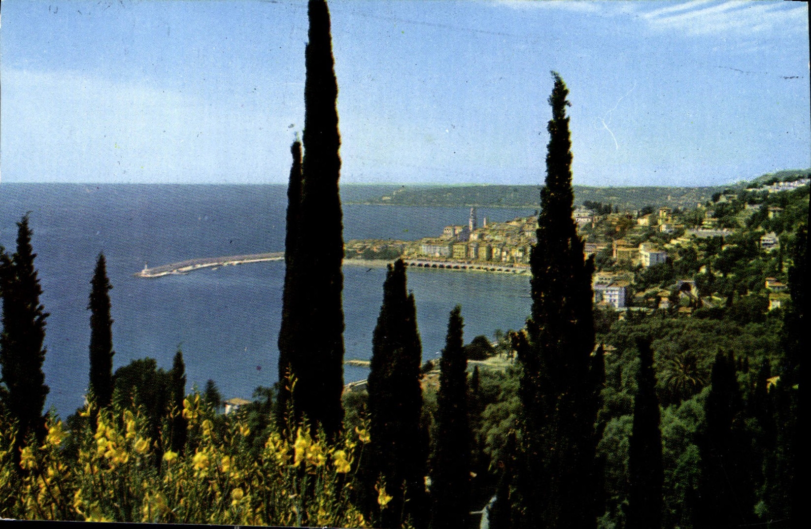Vue générale de la ville de Menton — Cap-Martin — éditeur IA-M