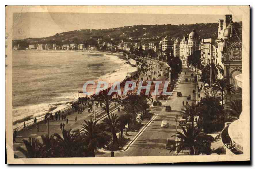 CPA Nice La Promenade des Anglais 