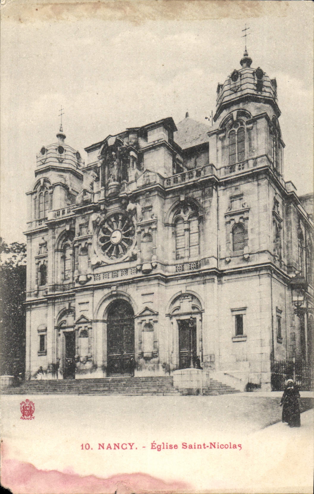 NANCY - Église Saint-Nicolas — éditeur NANCY, n° de série 10