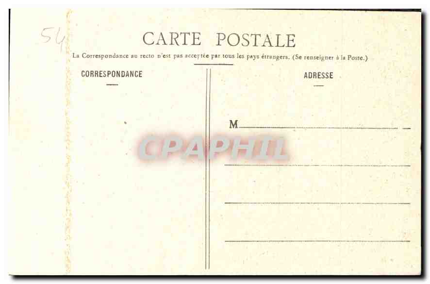 CPA Nancy Fontaine de Neptune  — Verso