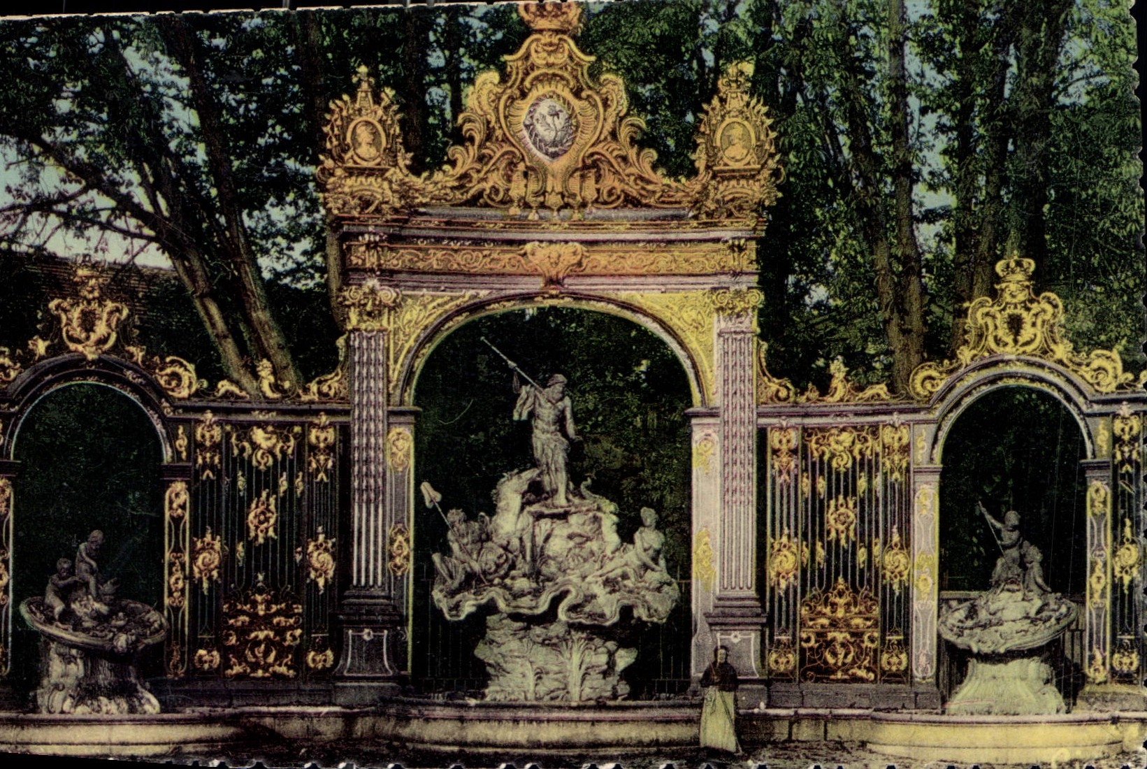 Fontaine de Neptune — Nancy — éditeur Combier & Macor, n°3