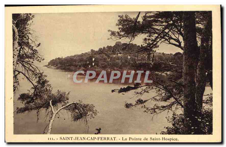 CPA Saint Jean Cap Ferrat La Pointe de Saint Hospice 