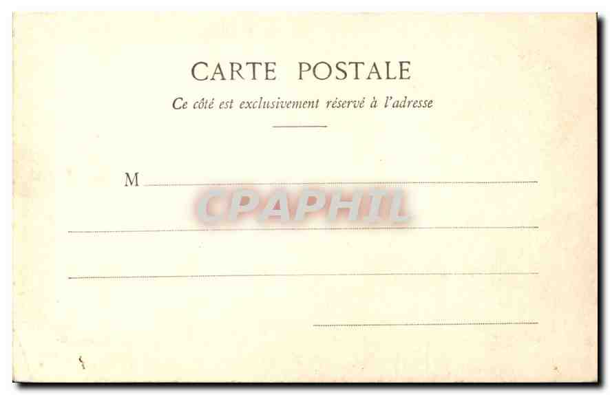 CPA Cannes Vue prise de la Californie  — Rückseite