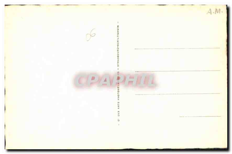 CPA Cannes Vue prise du Jardin Albert  — Rückseite