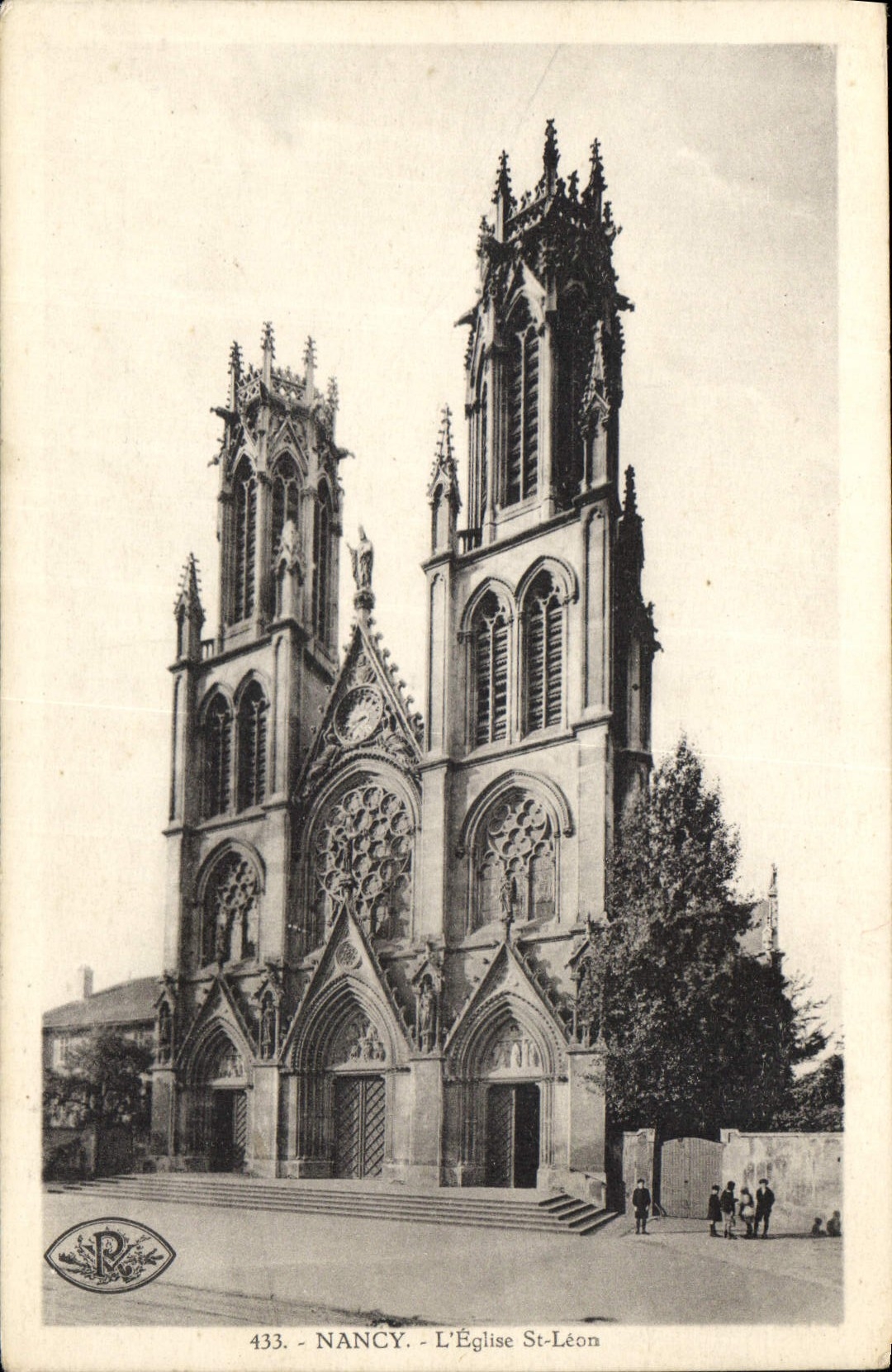 CPA Nancy L'Eglise St Leon 