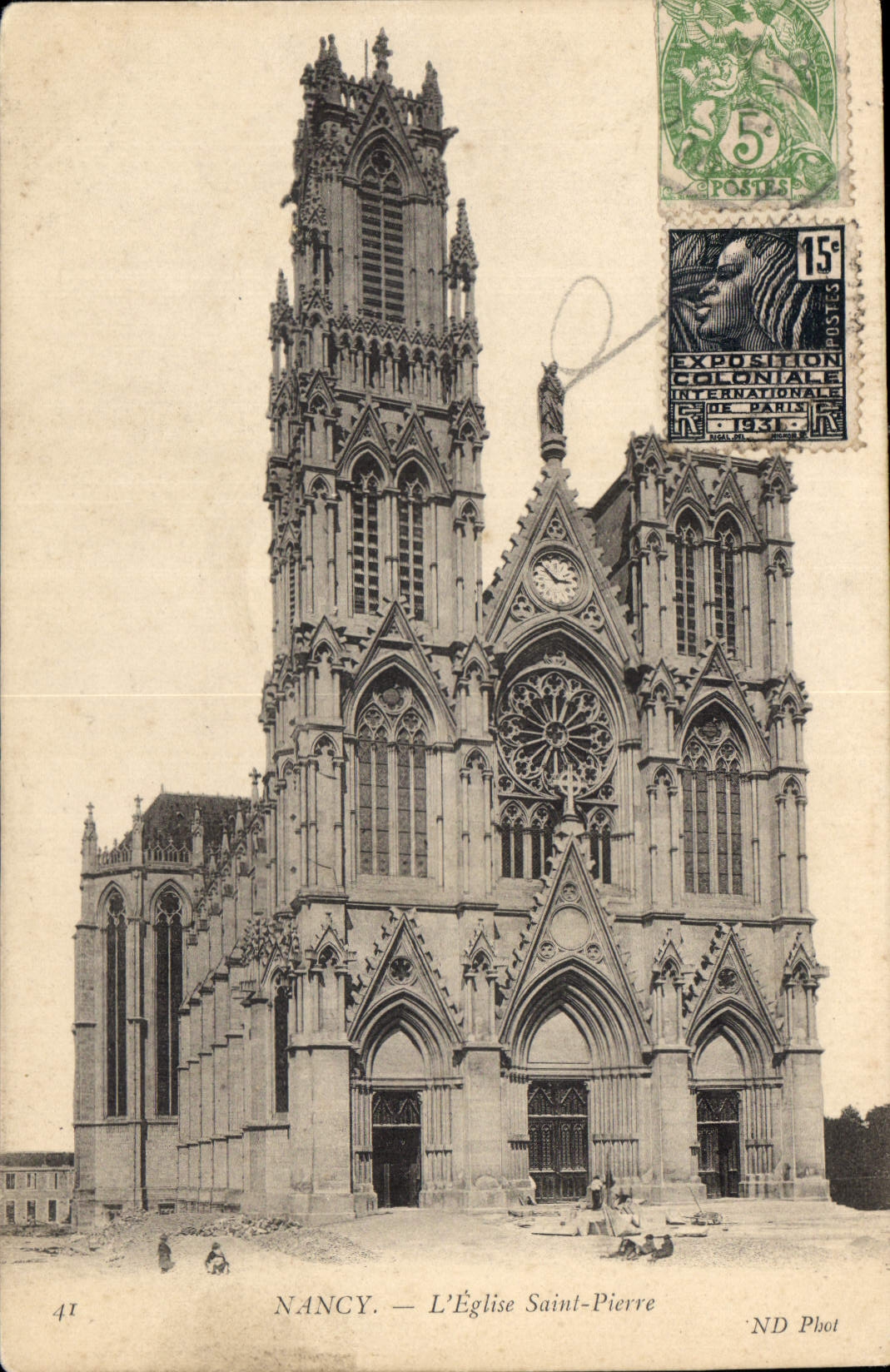 Nancy — L'Église Saint-Pierre — ND Phot, n°41