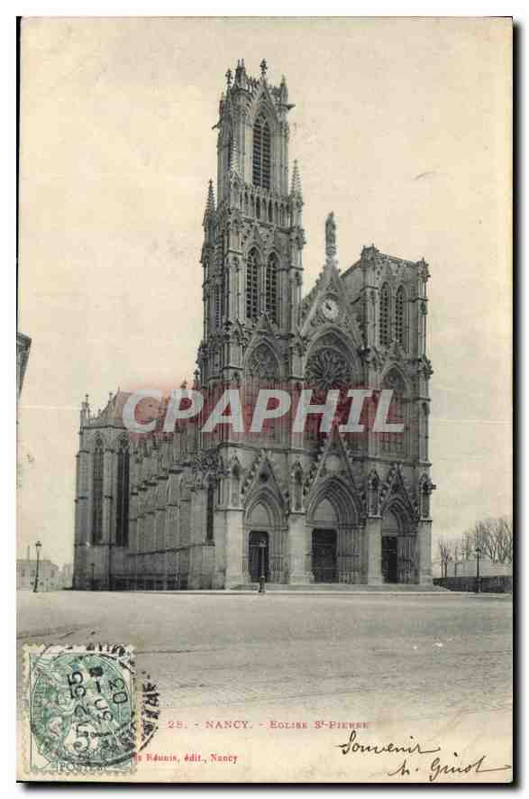 CPA Nancy Eglise St Pierre 
