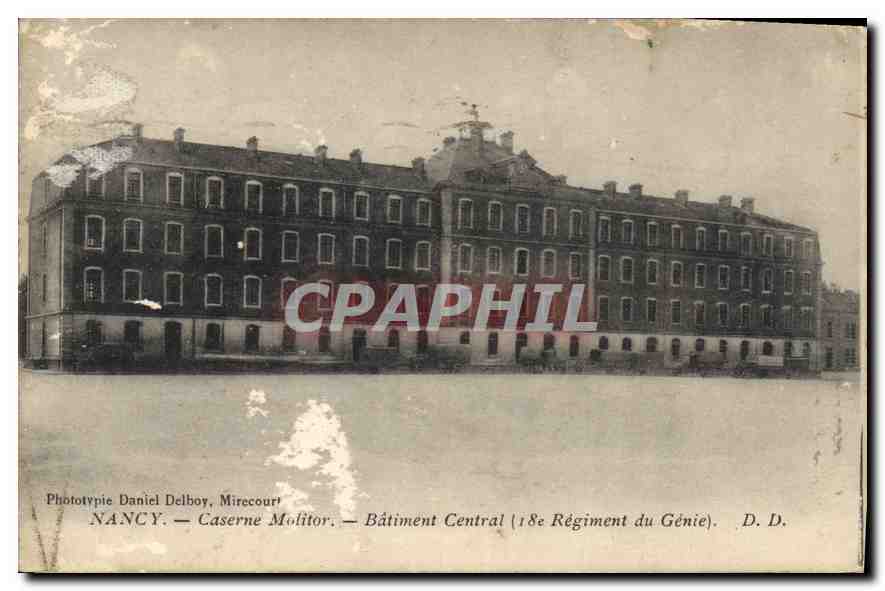 CPA Nancy Caserne Molitor Batiment Central 