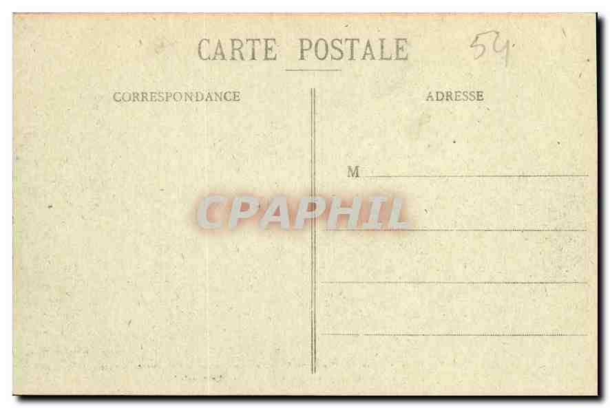 CPA Nancy Place Stanislas Grilles en fer forge de Jean Lamour  — Rückseite