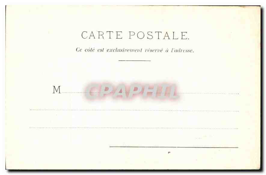 CPA Pierrefonds Rosace de la Chapelle  — Rückseite