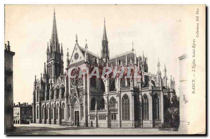 CPA Nancy L'Eglise Saint Epvre 
