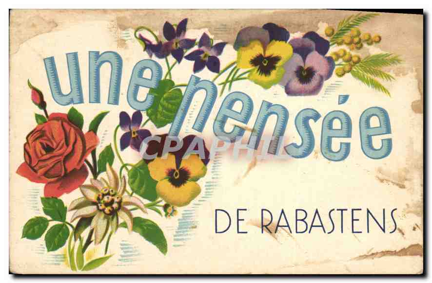 CPA Une Pensee de Rabastens 