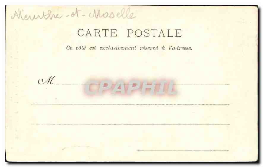 Intérieur de l'Église de Houlecours — Les tombeaux de Stanislas et de la Reine Leckzinska — Éditeur non identifié — Verso