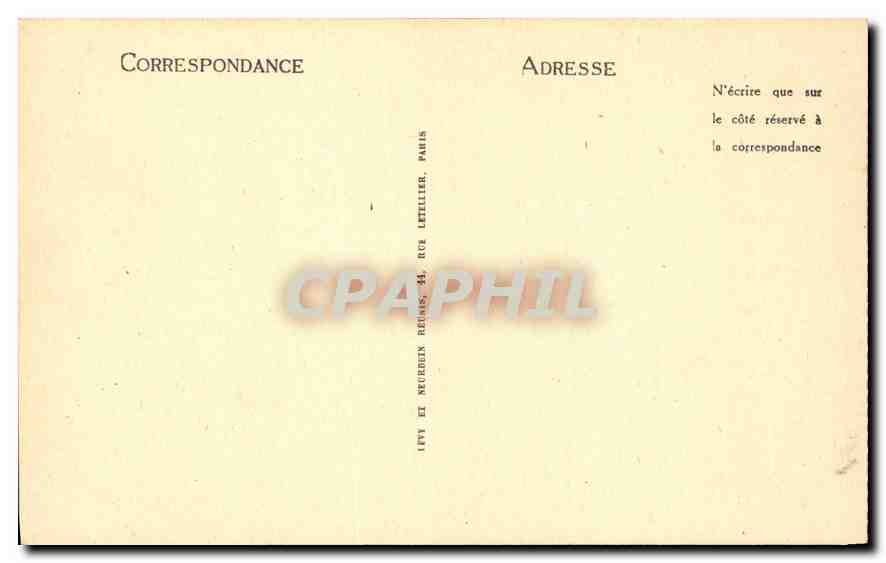 CPA Chateau de Compiegne salon de la Chapelle Tapisserie de Coriolan  — Rückseite