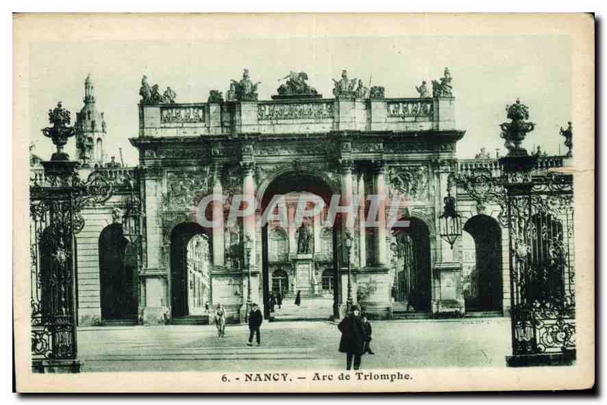 CPA Nancy Arc de Triomphe 