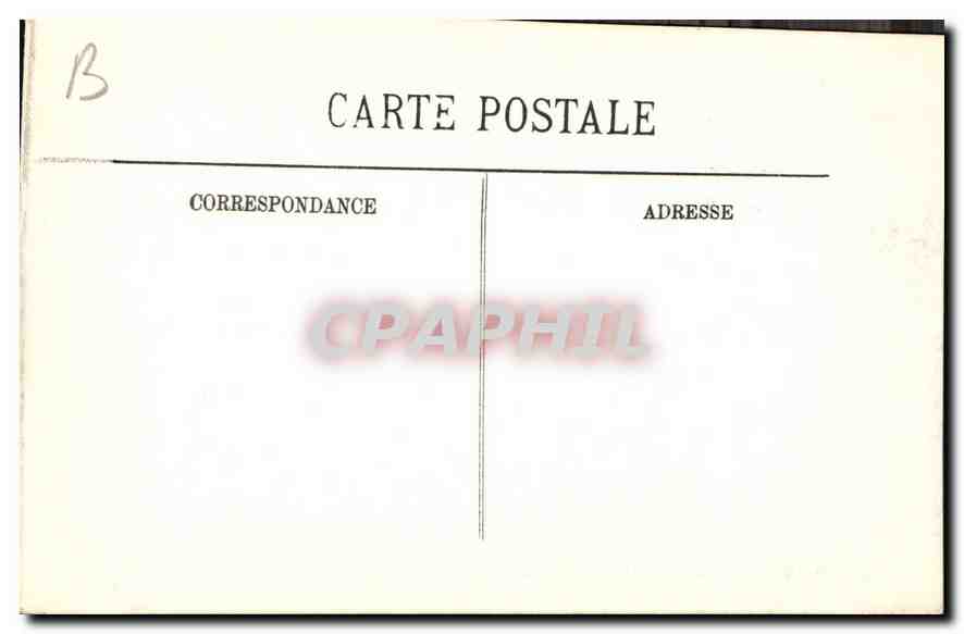 CPA Pierrefonds Le Chateau La Salle des Ducs  — Rückseite