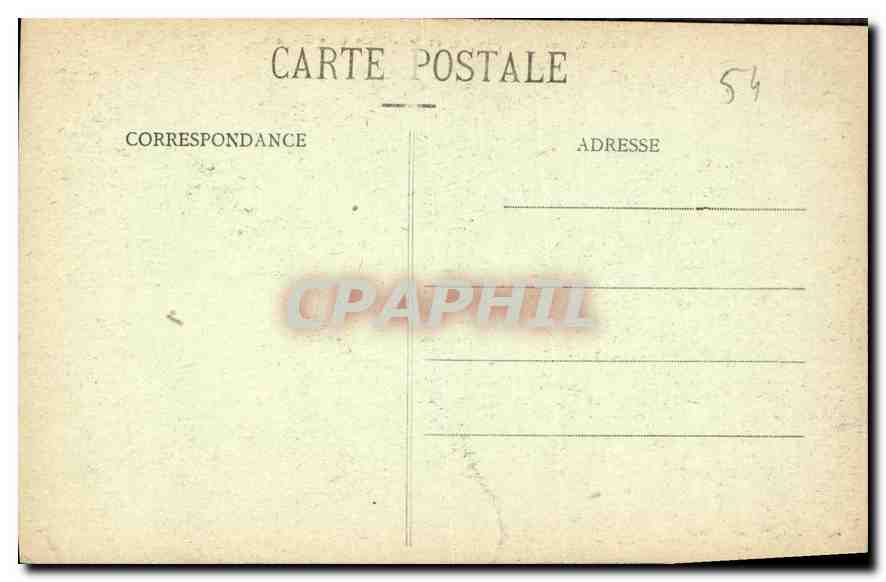 NANCY - Arc de Triomphe, vu de la Place de la Carrière — Imprimeries Réunies de Nancy — Rückseite