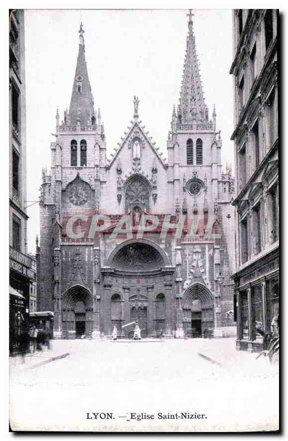 CPA Lyon Eglise Saint Nizier 