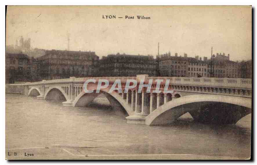 CPA Lyon Pont Wilson 