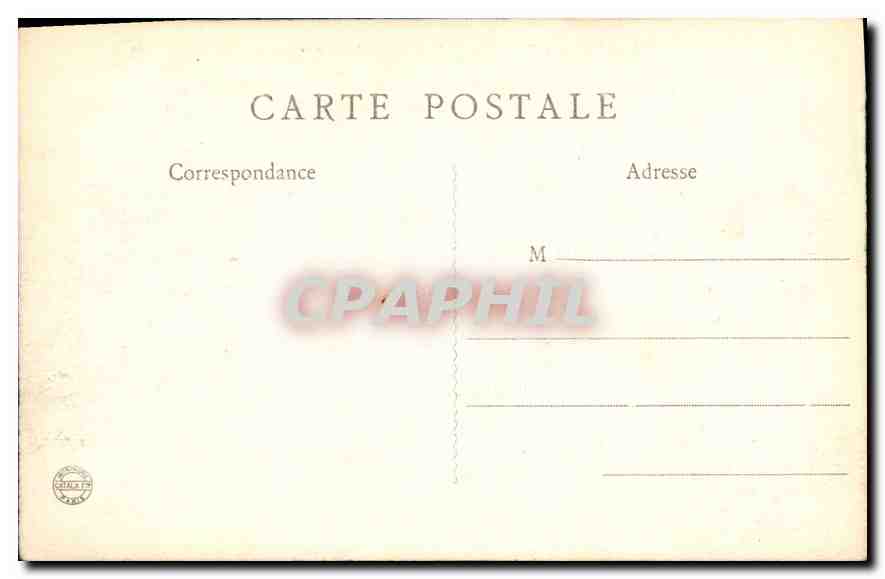 CPA Lyon Fourviere Vue Generale  — Verso