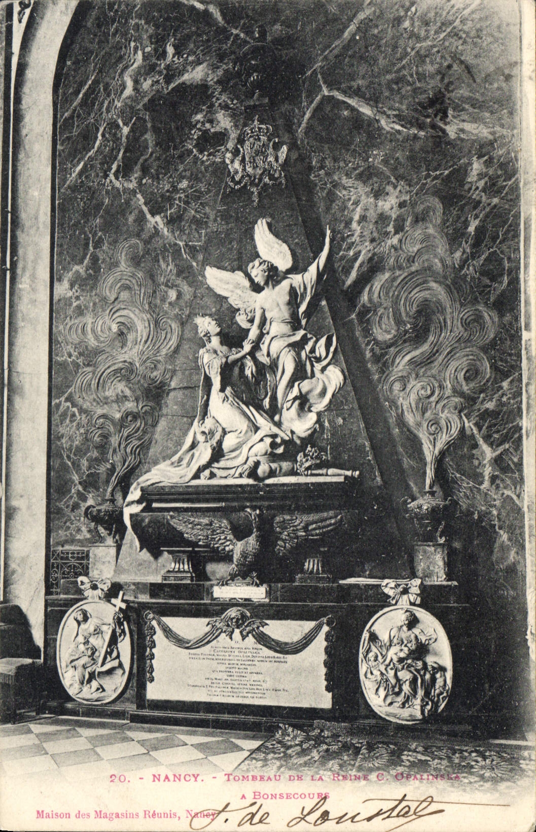 Nancy — Tombeau de la Reine C. Opalinska — J. de Lountel
