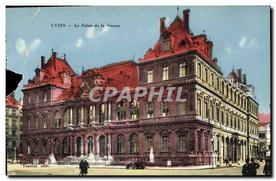 CPA Lyon Le Palais de la Bourse 