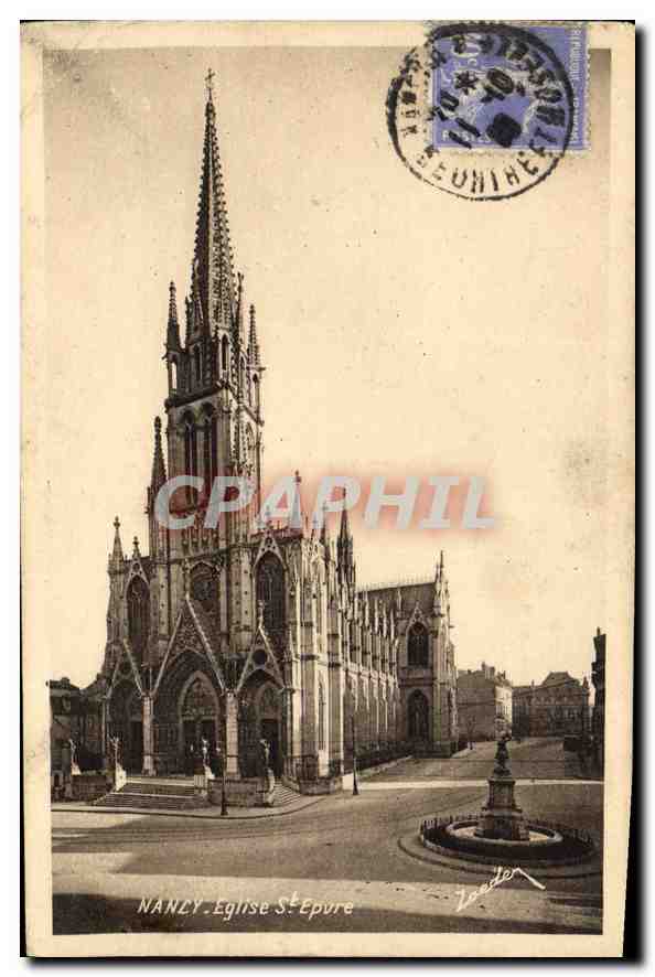 CPA Nancy Eglise Saint Epevre 