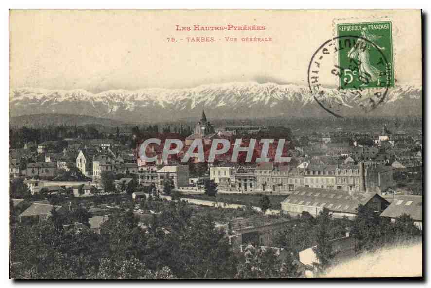 Tarbes — Vue générale — Les Hautes-Pyrénées
