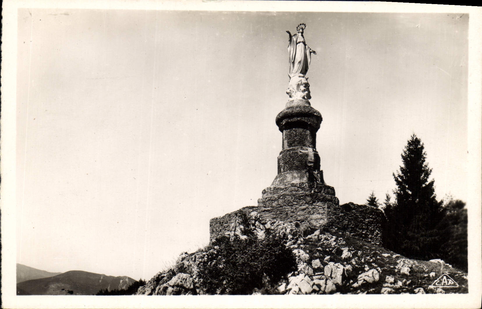 Bagnères-de-Bigorre — La Vierge au sommet du Bédat — C.A.P. — n°34