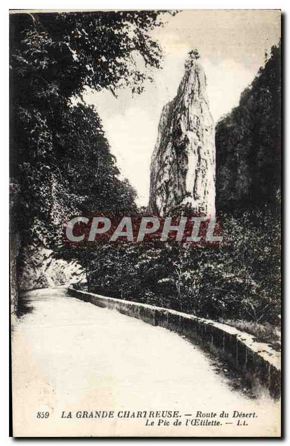 La Grande Chartreuse — Route du Désert — Le Pic de l'Étilette — L.L. n°859