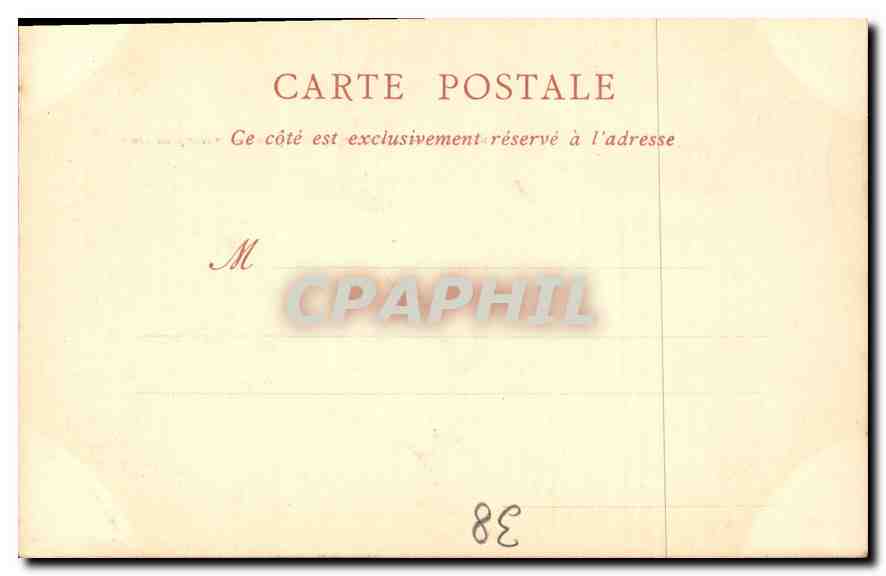 CPA Pont en Royans Les Gorges de la Bourne  — Rückseite
