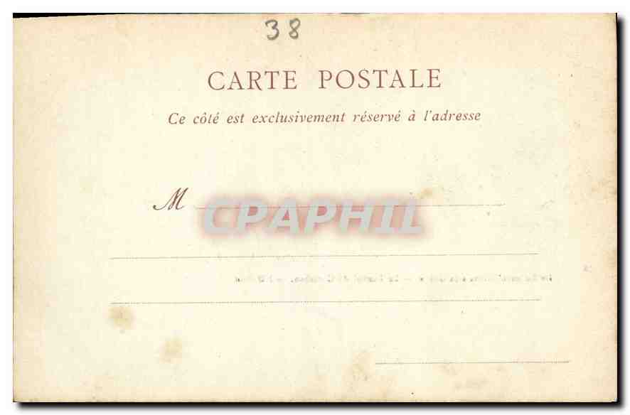 CPA De Bourg D'Oisane a la Grave Le Tunnel du Chambon  — Rückseite