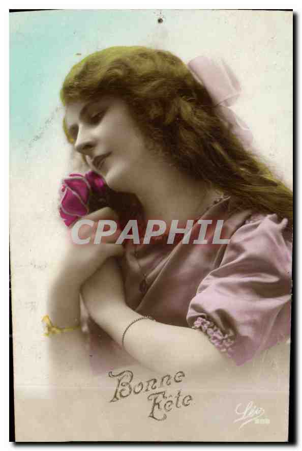 CPA Bonne Fete Femme