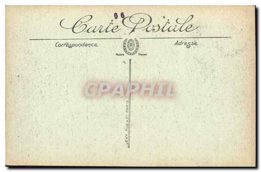 CPA Menton La Promenade du Midi et le Cap Martin  — Rückseite