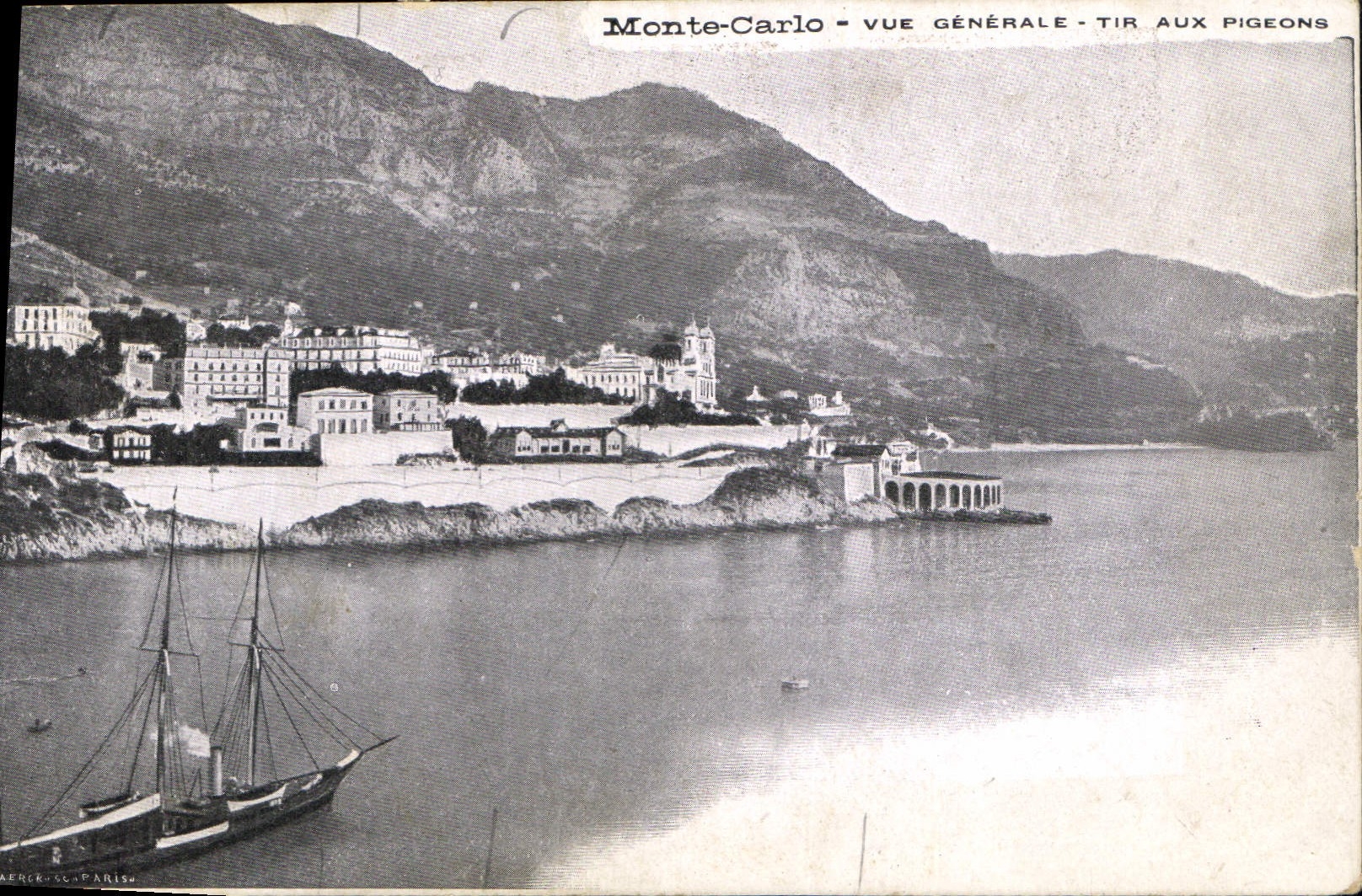 Monte-Carlo - Vue Générale - Tir aux Pigeons — AERCK & Cie PARIS