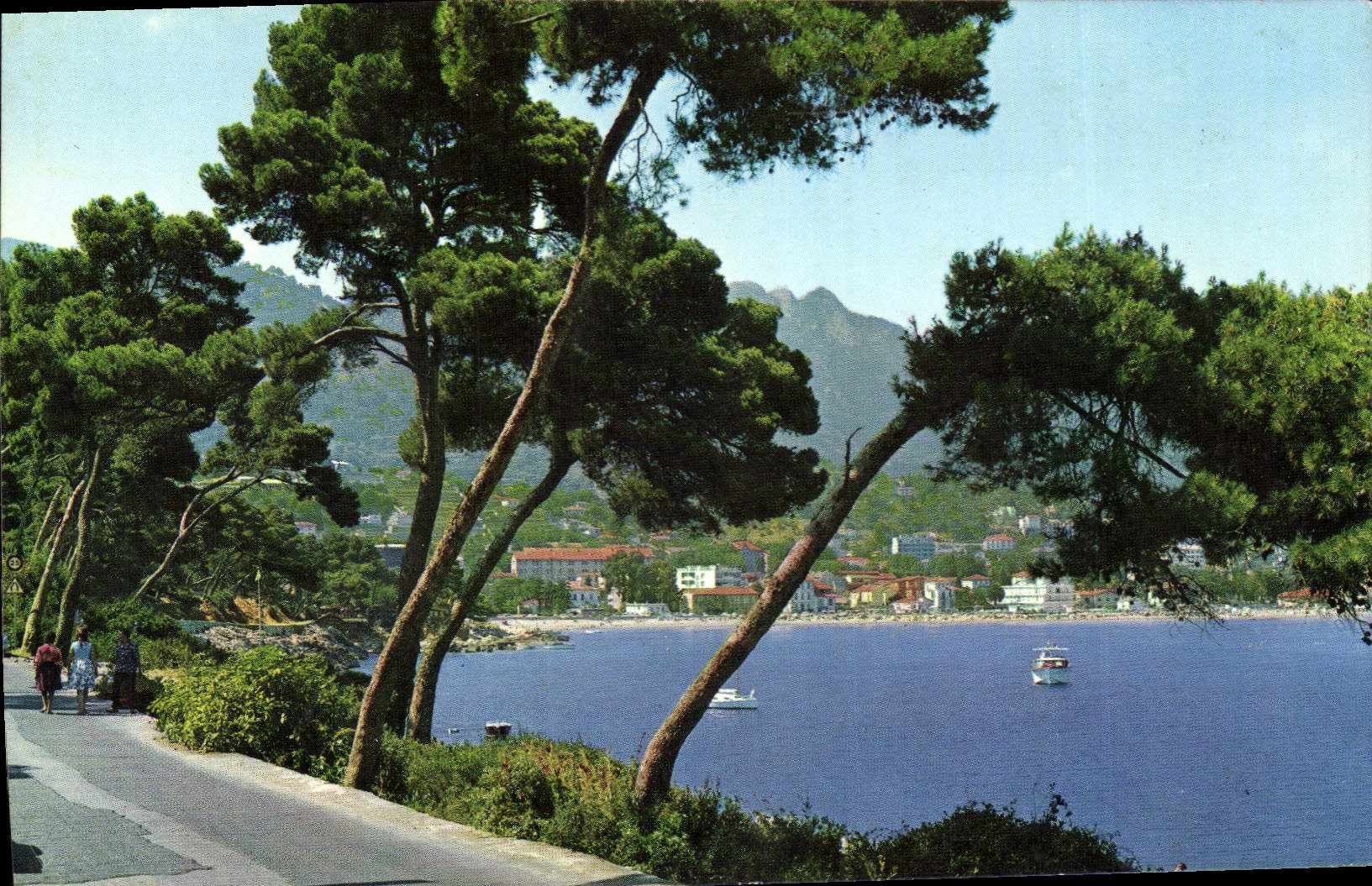 CPA La Cote d'Azur Le Cap Martin Vue sur Camoles 
