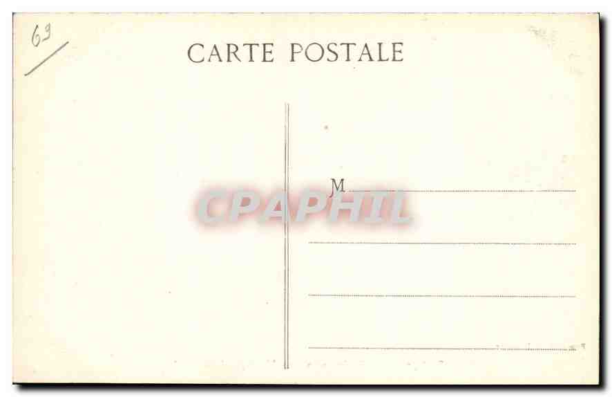 CPA Lyon Basilique de Notre Dame de Fourviere Mosaique de la Bataille de Lepante  — Verso