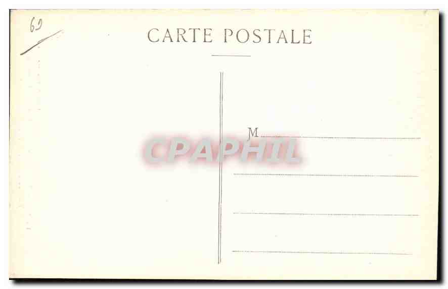 CPA Lyon Basilique de Notre Dame de Fourviere Tableau d'Orsel et Tribune superieure  — Verso