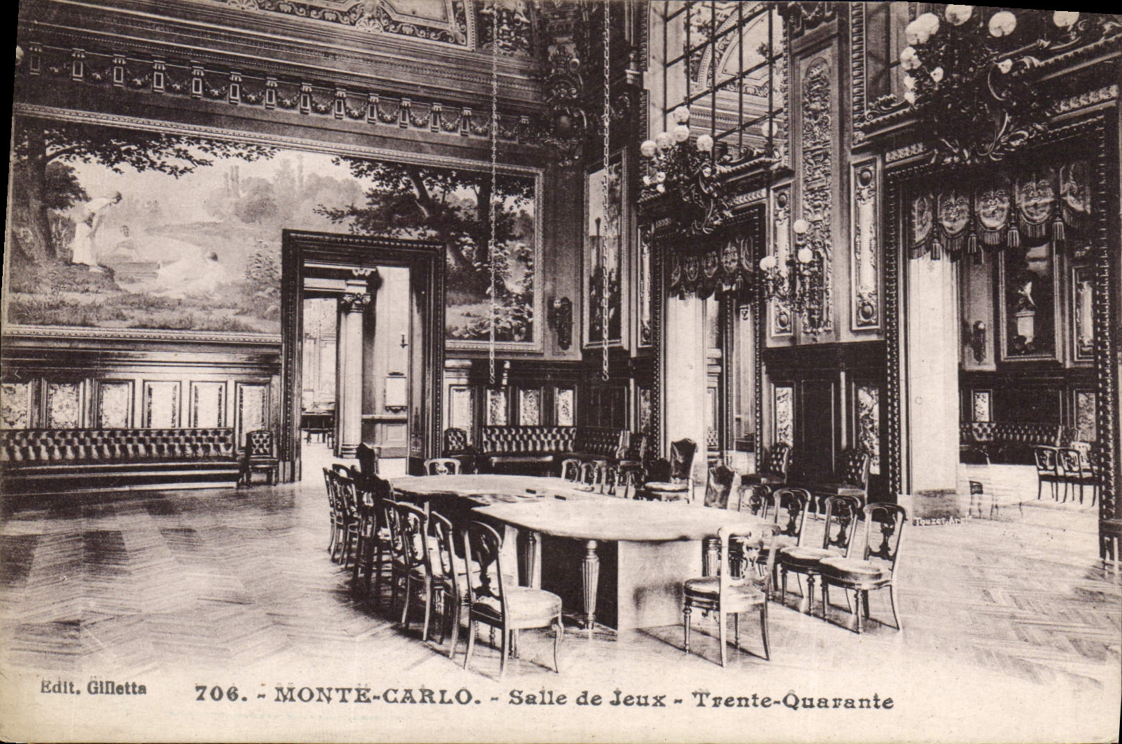CPA Monte Carlo Salle de Jeux Trente Quarante 