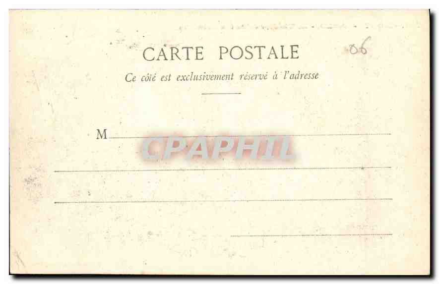 CPA Monte Carlo Le Theatre entre les Palmiers  — Rückseite